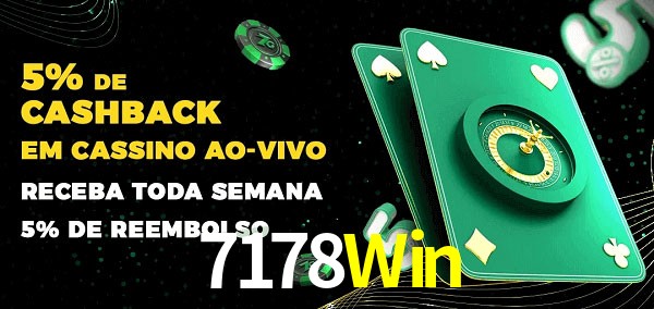 Promoções do cassino ao Vivo 7178Win